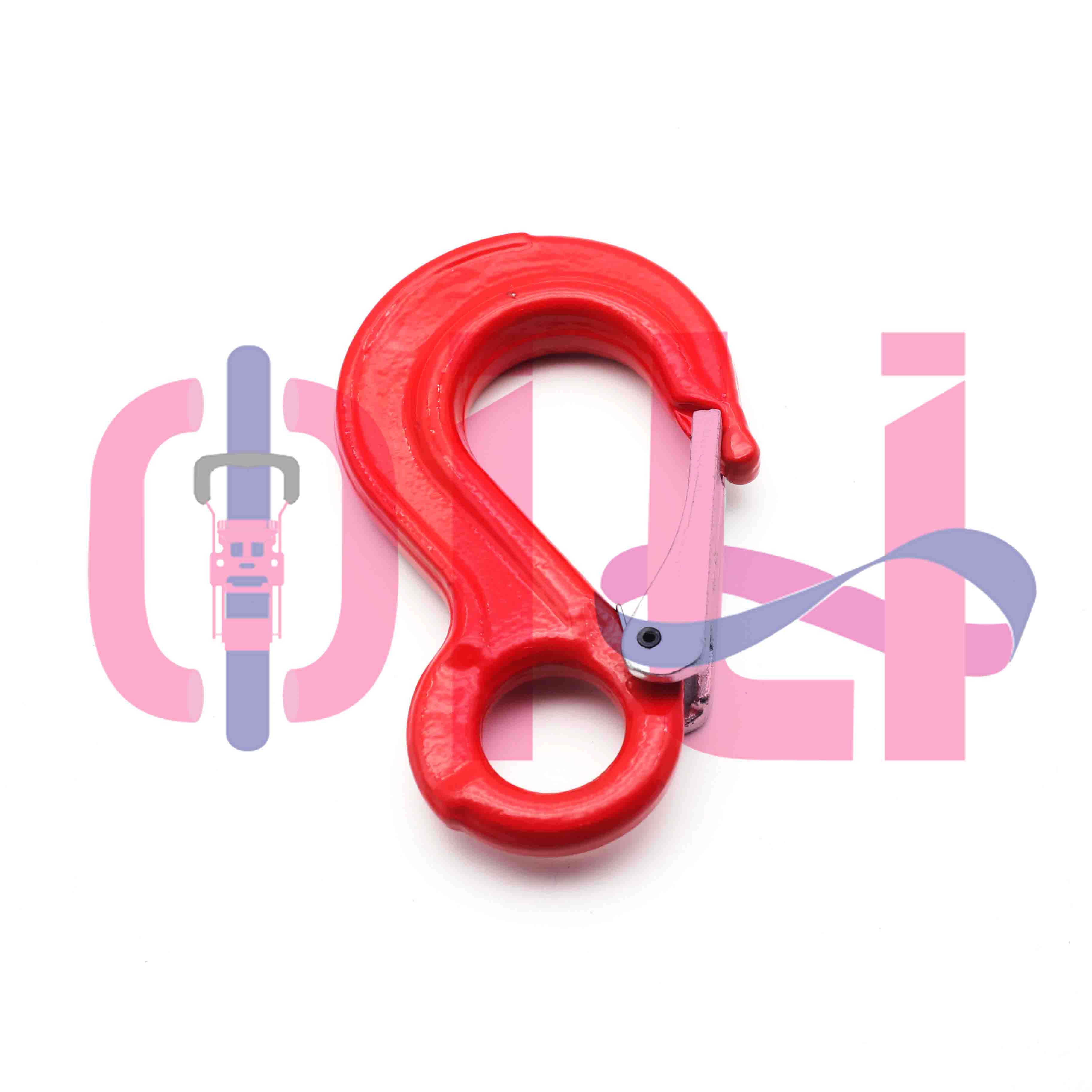 G80 Állítható Clevis Hook Chain Sling Emelőláncos heveder